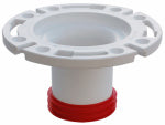 SIOUX CHIEF MFG CO. PVC Pipe Push Tite Closet Flange, Gasketed, 3 In. PLUMBING, HEATING & VENTILATION SIOUX CHIEF MFG CO.
