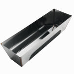ADVANCE EQUIPMENT MFG CO Heliarc Mud Pan With Grip, Stainless Steel, 12 In. BUILDING MATERIALS ADVANCE EQUIPMENT MFG CO