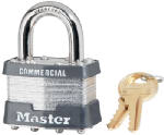 MASTER LOCK COMPANY 1-3/4-In. Laminated Keyed Steel Padlock HARDWARE & FARM SUPPLIES MASTER LOCK COMPANY