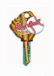 LUCKY LINE Lucky Line Key Shapes Series B120K Key Blank, Baseball, Brass, Enamel-Coated, For: Kwikset Locks HARDWARE & FARM SUPPLIES LUCKY LINE
