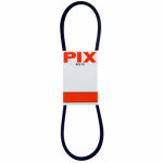 JASON INDUSTRIAL Industrial V-Belt, Black Rubber, 3/8 x 37 In.