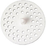 PLUMB SHOP DIV BRASSCRAFT Garbage Disposal Strainer, White Plastic PLUMBING, HEATING & VENTILATION PLUMB SHOP DIV BRASSCRAFT