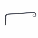 PANACEA PRODUCTS Hanging Plant Hook, Straight, Black, 10-In. LAWN & GARDEN PANACEA PRODUCTS