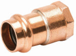 NIBCO INC 3/4 In. Press by Female Copper Pipe Adapter PLUMBING, HEATING & VENTILATION NIBCO INC