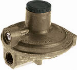 B&K LLC Liquid Propane Gas Low Pressure Regulator, Die Cast Zinc, 1/4 x .3/8 In. PLUMBING, HEATING & VENTILATION B&K LLC