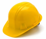 PYRAMEX SAFETY PRODUCTS LLC Hard Hat, Cap Style, Ratchet Adjustment, Yellow