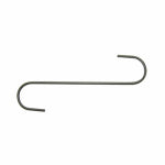 PANACEA PRODUCTS Garden "S" Hook, Black, 12-In., 2-Pk. LAWN & GARDEN PANACEA PRODUCTS
