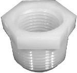ANDERSON METALS CORP Nylon Pipe Hex Bushing, 1/2 MPT x 1/4 In. FPT PLUMBING, HEATING & VENTILATION ANDERSON METALS CORP