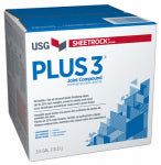 U S GYPSUM Wallboard Joint Compound Plus 3, Ready Mix, 3.5 Gallon Carton BUILDING MATERIALS U S GYPSUM
