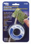 ALPHA ASSEMBLY SOLUTIONS INC Leaded Electrical Solder, 3-oz., .032-Diameter TOOLS ALPHA ASSEMBLY SOLUTIONS INC