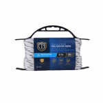 RICHELIEU AMERICA LTD. Polypropylene Rope, White & Gray, 3/16 In. x 50 Ft. HARDWARE & FARM SUPPLIES RICHELIEU AMERICA LTD.