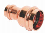 NIBCO INC 3/4 x 1/2 In. Press by Press Copper Pipe Reducing Coupling PLUMBING, HEATING & VENTILATION NIBCO INC