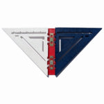 LAY OUT LINE, LLC Double-Sided Carpenter Square, Red, White & Blue