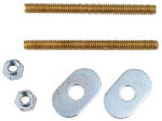 PLUMB SHOP DIV BRASSCRAFT Toilet Bolt, Oregon Headless, 1/4 x 3-In. PLUMBING, HEATING & VENTILATION PLUMB SHOP DIV BRASSCRAFT