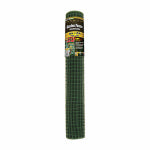MIDWEST AIR TECH/IMPORT Garden Fence, Green Plastic, 2 x 25-Ft.