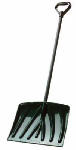 SUNCAST CORP Poly Snow Shovel With D-Grip Handle, Black, 18 In.