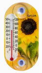 TAYLOR PRECISION PRODUCTS Flower Thermometer, 4-In.