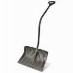 SUNCAST CORP 18 In. Poly Snow Shovel/Pusher With Ergo S-Handle