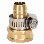 ZHEJIANG HONGCHEN IRRIGATION 5/8 In. Female Hose Mender, Barb Style