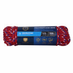 RICHELIEU AMERICA LTD. Polypropylene Rope, Diamond Braided, 1/2 In. x 100 Ft. HARDWARE & FARM SUPPLIES RICHELIEU AMERICA LTD.
