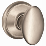 SCHLAGE LOCK Schlage Siena Series F10V SIE619 Passage Knob, Metal, Satin Nickel, 2-3/8, 2-3/4 in Backset, 1.63 x 2.25 in Strike HARDWARE & FARM SUPPLIES SCHLAGE LOCK