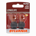 OSRAM SYLVANIA INC 3157NA/4157NA Long Life Miniature Amber Bulb, 4157NALL BP2, 2-Pk. AUTOMOTIVE OSRAM SYLVANIA INC