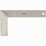 JOHNSON LEVEL & TOOL Try Square, Aluminum, 8-In. TOOLS JOHNSON LEVEL & TOOL
