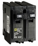 SQUARE D BY SCHNEIDER ELECTRIC Homeline 25-Amp Double-Pole Circuit Breaker ELECTRICAL SQUARE D BY SCHNEIDER ELECTRIC