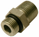 MI CONVEYANCE SOLUTIONS Hydraulic Adapter, 3/8-In. Male 0-Ring Boss x 3/8-In. MP