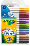 CRAYOLA LLC Super Tip Line Marker, Fine, 20-Ct.