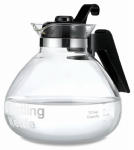 MEDELCO INC Whistling Tea Kettle, Glass, 12-Cup