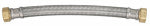 HOMEWERKS WORLDWIDE LLC Water Heater Connector, Braided Stainless Steel, 3/4 FIP x 3/4 FIP x 15 In. PLUMBING, HEATING & VENTILATION HOMEWERKS WORLDWIDE LLC