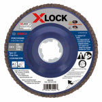 ROBERT BOSCH TOOL GROUP X-Lock Flap Disc, Type 27, 120-Grit, 4.5-In. TOOLS ROBERT BOSCH TOOL GROUP