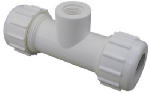HOMEWERKS WORLDWIDE LLC PVC Compression Tee, Schedule 80, 3/4 x 1/2 In. PLUMBING, HEATING & VENTILATION HOMEWERKS WORLDWIDE LLC
