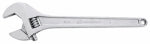 CRESCENT Crescent AC115 Adjustable Wrench, 15 in OAL, 1.688 in Jaw, Steel, Chrome-Plated, I-Beam Handle TOOLS CRESCENT