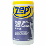 ZEP INC Industrial Purple Degreasing Wipes, 65-Ct.