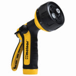 MELNOR INC 6-Pattern Metal Hose Nozzle, Rear Trigger