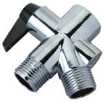 PLUMB SHOP DIV BRASSCRAFT Chrome Shower Flow Diverter PLUMBING, HEATING & VENTILATION PLUMB SHOP DIV BRASSCRAFT