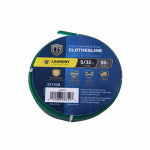 RICHELIEU AMERICA LTD. PVC Coated Wire Clothesline, Green, 5/32 In. x 50 Ft. HARDWARE & FARM SUPPLIES RICHELIEU AMERICA LTD.