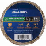 RICHELIEU AMERICA LTD. Twisted Sisal Rope, 1/4 In. x 100 Ft.