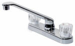HOMEWERKS WORLDWIDE LLC Kitchen Faucet, 2 Handles, Chrome PLUMBING, HEATING & VENTILATION HOMEWERKS WORLDWIDE LLC