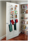CLOSETMAID Wall & Door Rack, 4-Tier, Adjustable HARDWARE & FARM SUPPLIES CLOSETMAID