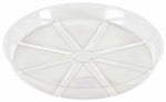 MIDWEST AIR TECHNOLOGIES Plant Saucer, Clear, 4 In.