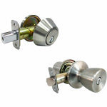 TAIWAN FU HSING INDUSTRIAL CO Combination Lockset, Stainless Steel HARDWARE & FARM SUPPLIES TAIWAN FU HSING INDUSTRIAL CO