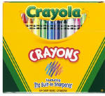 CRAYOLA LLC Crayons with Sharpener, 64Pk. HOUSEWARES CRAYOLA LLC