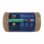 RICHELIEU AMERICA LTD. Polypropylene Twine, Brown, 1500 Ft. HARDWARE & FARM SUPPLIES RICHELIEU AMERICA LTD.