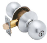 SCHLAGE LOCK CO Satin Chrome Storeroom Lockset