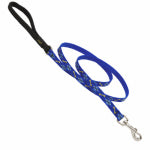 LUPINE INC Dog Leash, Dapper Dog Pattern, 1/2 In. x 6 In.