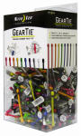 NITE IZE INC Gear Tie, Bendable Wire, Assorted Colors, 3-In.