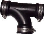 FERNCO INC Qwik Tee, Plastic Pipe Fitting, 3 In. PLUMBING, HEATING & VENTILATION FERNCO INC